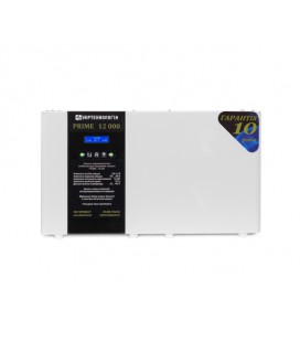 Стабилизатор напряжения теристорный РRIME 12 (12000Вт) 220В, стабилизация 140-290, 20 ступеней