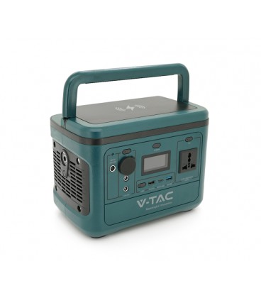 Портативный источник питания V-TAC VT-606, 500W, (26.2Ah /21.6V 568Wh)(275x170x200) 5.4kg