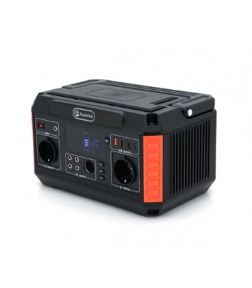 Портативный источник питания P60 FlashFish, емкость 520Вт*ч(140400mAh), мощность 500Вт(пиковая 1000Вт), 5,8 кг, 288*189*166 мм Q