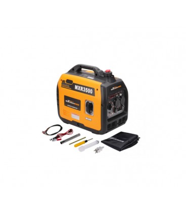 Генератор инверторный БЕНЗИНОВЫЙ MXR3500 (3 kW), однофазный, 220V, 50Hz, обьем бака 4л, ручной запуск