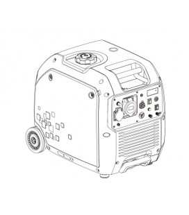 Генератор инверторный БЕНЗИНОВЫЙ Matari М5500I (5 kW), однофазный, 220V, 50Hz, обьем бака 13,5л, электростартер