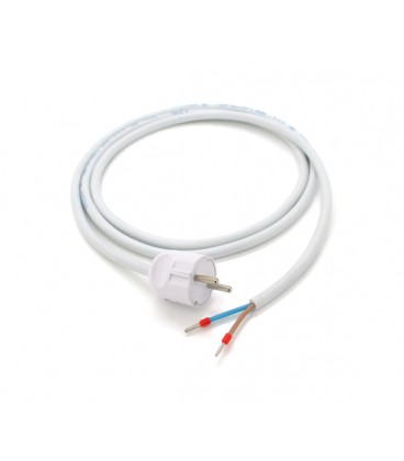 Кабель вилка-ншви для подключения инвертора или ибп к сети 2м 2*2,5мм2