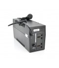 ИБП Ritar RTP625 (375W) Proxima-L, LED, AVR, 2st, 2xUNIVERSAL socket, 1x12V7Ah, plastik Case ( 340 x 140 x 205 ) 4,52 кг Q4