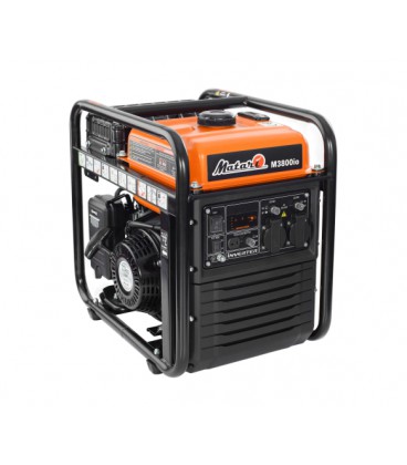 Генератор инверторный БЕНЗИНОВЫЙ Matari M3800IO (3.5 kW), однофазный, 220V, 50Hz, обьем бака 10л, электростартер