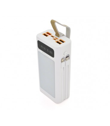 Powerbank ACL PW-85 30000mAh, LIGHTER, Type-C + Lighting, WHITE, Box
