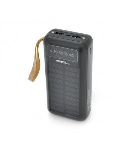 Powerbank ACL PW-61 30000mAh, SOLAR, Type-C/Lighting/Micro/USB, Black, Box