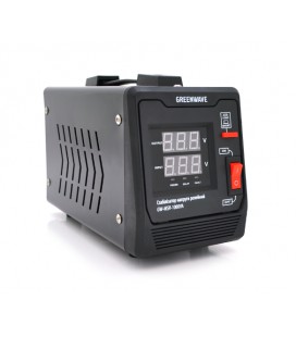 Стабилизатор напряжения релейный Green Wave Mauser 1000VA (700Вт), 1xShuko, DC140-260V, AC220±8%, BOX, Q4