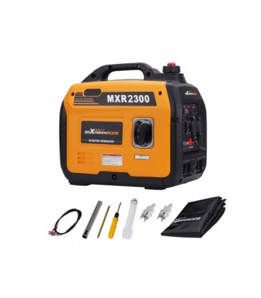 Генератор инверторный БЕНЗИНОВЫЙ MXR2300 (1,8 kW), однофазный, 220V, 50Hz, обьем бака 4л, ручной запуск