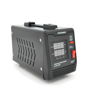 Стабилизатор напряжения релейный Green Wave Mauser 500VA (350Вт), 1xShuko, DC140-260V, AC220±8%, BOX, Q4