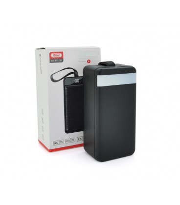 PowerBank XO-PR159 60000mAh, flashlight,Input:5V/2.5A,9V/2A,12V/1.5A(Micro,Type-C,Lightning), Output:5V/2A,5V/3A,9V/2A(2USB,Type