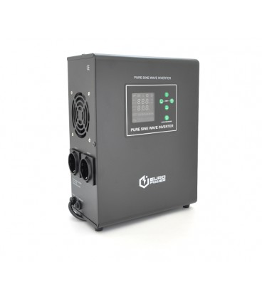 ИБП с правильной синусоидой Europower EPWM-MPS-2000/24(1400 Вт) 5/10/15/20/30А, под внешнюю АКБ 24В(AGM/GEL/LFP ), крепление на 