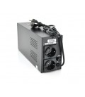 ИБП Ritar E-RTM500 (300W) ELF-L, LED, AVR, 2st, 2xSCHUKO socket, 1x12V7Ah, metal Case Q4 (310*85*140)