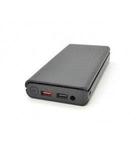 корпус MINI ИБП для роутеров DC7S-PD18W, Output: USB 5V/3A, 9V/2A, 12V/1.5A, DC 5V/3A, 9V/2A, 12V/1.5A, 18650х7, 156х79х22мм, 46