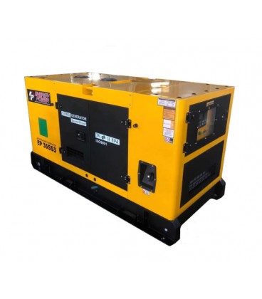 Генератор дизельный Energy Power 35SS3 трехфазный 230/400V, 50Hz, 30KVA (24КВт), объем 80л, 830кг