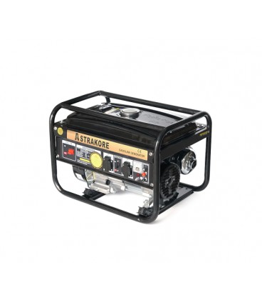 Бензиновый генератор ASTRAKORE PREMIUM COPPER - AST9900DC, однофазный 220V, 50Hz, 2.5KW, объем 15л
