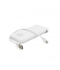 Powerbank TX-10 10000mAh, 2USB, White/Black, (245g), Blister