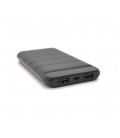 Powerbank KP KP-13 10000mAh, Output:2USB, White/Black, (310g), Blister