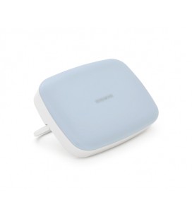 Power Bank Borofone DBT07 10000mAh+LED фонарь, 2USB+Type-C, 18W, White, 0.31kg