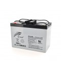 Аккумуляторная батарея AGM RITAR HR12340W, Gray Case, 12V 90.0Ah ( 307 х 169 х 210 (215 ) 29.00kg Q1/48