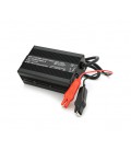 Зарядное устройство для аккумуляторов AGM 12V, 15A, + крокодилы,135x90x50mm