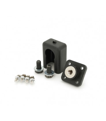 Корпусная проходная клемма 150A-C, М8-М8, 150A, 600V, ≤0,6 мОм, медь, IP54, Black