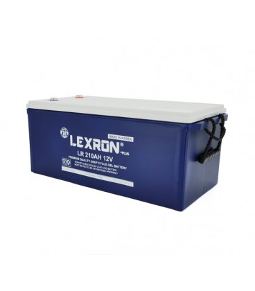 Аккумуляторная батарея Lexron LXR-12-210 GEL 12V 210 Ah (522 x 240 x 222) 59.5kg