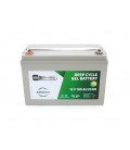 Аккумуляторная батарея AGROMOT GEL 12V 100 Ah (330 х 170 х 250), 31kg, Gray Case, Q1