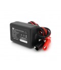 Автоматическое ЗУ для аккумулятора HE 12V, 100-260V,1A, LCD, клеммы(AGM/Gel/Lead)