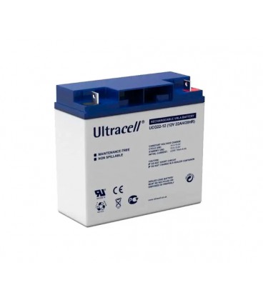 Аккумуляторная батарея Ultracell UCG20-12 GEL 12V 20 Ah (182x 77 x 168) White Q1/230