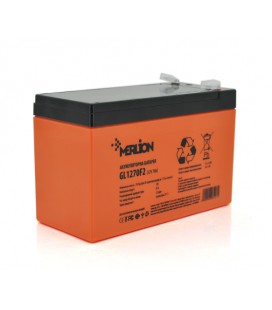 Аккумуляторная батарея MERLION GL1270F2 12 V 7Ah ( 150 x 65 x 95 (100) , 2.1kg Orange Q10/480