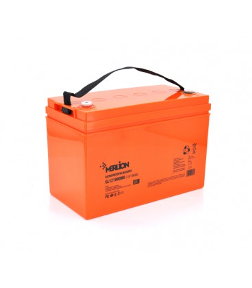 Аккумуляторная батарея MERLION GL121000M8 12 V 100 Ah (329 x 172 x 218), 29.1 kg Q1/36