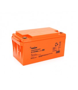 Аккумуляторная батарея MERLION GL12650M6 12 V 65 Ah (348 x 168 x 178), 18.6 kg Orange Q1/48