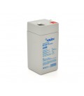 Аккумуляторная батарея MERLION AGM GP450F1 4 V 5 Ah ( 47 x 47 x 100 (105 ) )0.615 kg, Grey, Q30