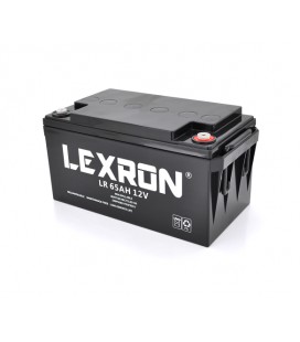 Аккумуляторная батарея Lexron LR-12-65 12V 65 Ah (348 x 167 x 178) 21kg