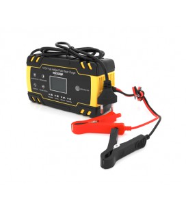 Автоматическое ЗУ для аккумулятора 12V/24V (MF,WET,AGM,GEL), FBC122408D, 100-240V, DC 13.8/27.6V, Ток заряда 12V/8A 24V/4A, LCD,