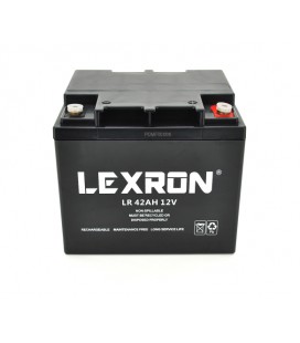 Аккумуляторная батарея Lexron LR-12-42 12V 42 Ah (197 x 165 x 172) 14kg