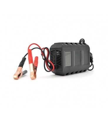 Автоматическое ЗУ для аккумулятора KMW 12V,100-260V,1.2 -20А,LCD,клеммы (AGM/Gel/Lead)