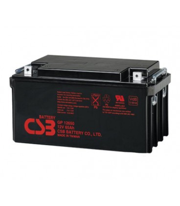 Аккумуляторная батарея CSB GP12650, 12V 65Ah (350х166х174мм),20.5 kg Q1