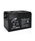 Аккумуляторная батарея CARBON RITAR DC12-100C, Black Case, 12V 100.0Ah, 2000-5000 циклов, до 15 лет срок службы, (355*250*260), 