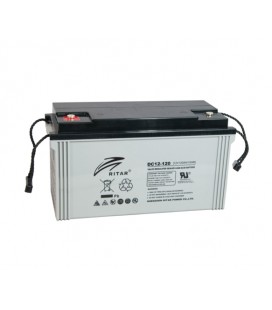 Аккумуляторная батарея AGM RITAR DC12-120, Gray Case, 12V 120Ah ( 407 x 177 x 225 ), 33.9 kg Q1/30