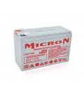 Аккумуляторная батарея Micron MCN-12/7 12 V 7Ah ( 150 x 65 x 95 (100) ) Gray Q10