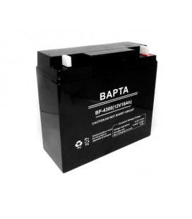 Аккумуляторная батарея ВАРТА 12V 18Ah, (181х77х167 мм), 5кг, Black, Q4