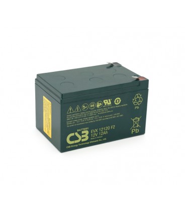 Аккумуляторная батарея CSB EVX12120, 12V 12Ah (151х98х94(100)мм, Q6