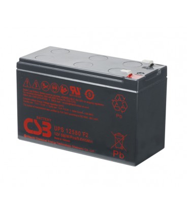 Аккумуляторная батарея CSB UPS12580, 12V 10,5Ah (151х65х99мм), 2.83kg Q10