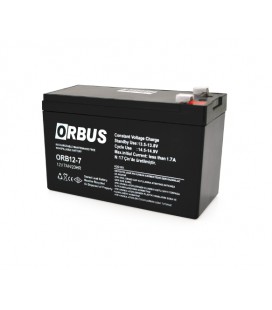 Аккумуляторная батарея ORBUS ORB1270 AGM 12V 7Ah (151 x 65 x 94) 2.0 kg Q10/450