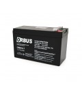 Аккумуляторная батарея ORBUS ORB1270 AGM 12V 7Ah (151 x 65 x 94) 2.0 kg Q10/450