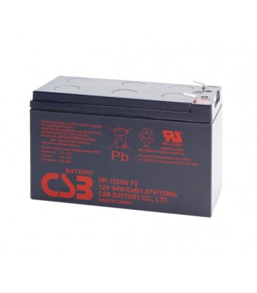 Аккумуляторная батарея CSB HR1234WF2, 12V 9Ah (151х65х101мм) , 2.6 kg Q10/420