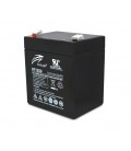 Аккумуляторная батарея AGM RITAR RT1250B, Black Case, 12V 5.0Ah ( 90 х70 х 101 (107) ), 1.42 kg Q10