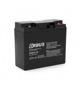 Аккумуляторная батарея ORBUS ORB1218 AGM 12V 18 Ah (180 x76x167) 5 kg Q4/192