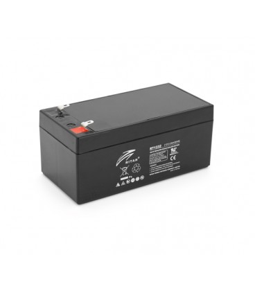 Аккумуляторная батарея AGM RITAR RT1232, Gray/Black Case, 12V 3.2Ah (133 х 67х 59 (63) ),1.3 kg Q10